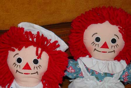 applause raggedy ann and andy dolls