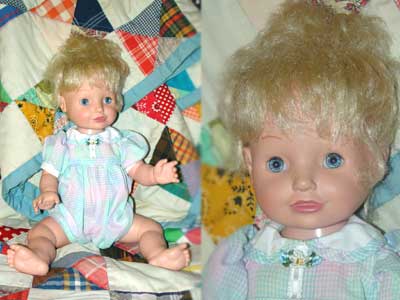 Baby Ariel Doll on Amazing Baby Doll By Playmates 2000 She Is Approximately 15