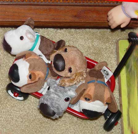 mcdonald's big head dog toys